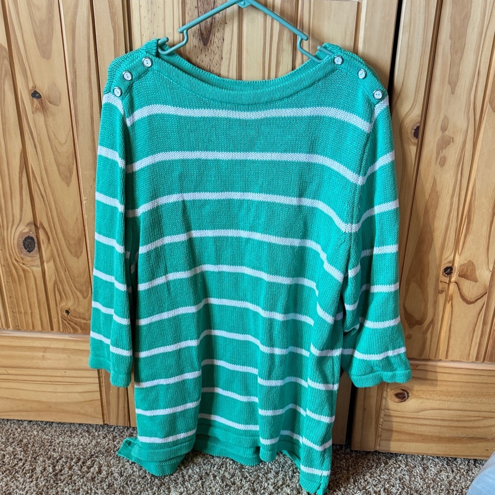 CJ Banks nautical sweater